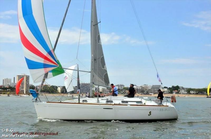 on the road again 3 (Sailing vessel) - IMO , MMSI 227223270, Call Sign FAA8512 under the flag of France