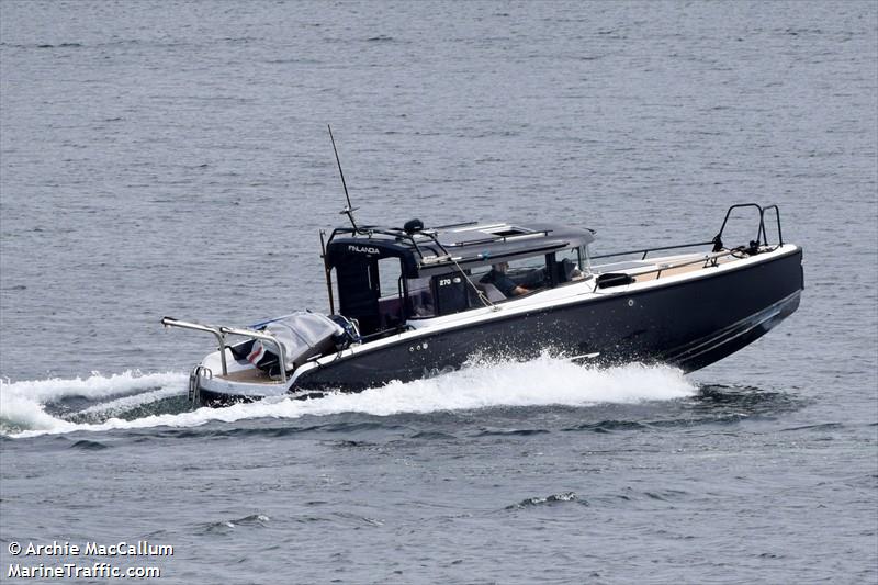 finlandia (Pleasure craft) - IMO , MMSI 232018841, Call Sign MED18 under the flag of United Kingdom (UK)