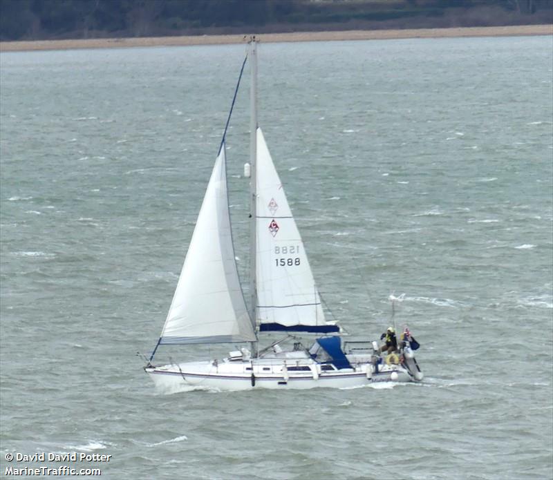 midnight rover (Sailing vessel) - IMO , MMSI 232020220, Call Sign MEOX7 under the flag of United Kingdom (UK)