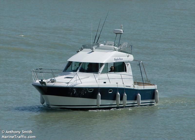 kayla rose (Pleasure craft) - IMO , MMSI 232025898, Call Sign MGPT8 under the flag of United Kingdom (UK)