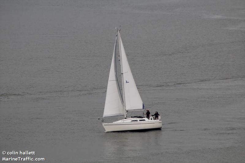 sea holly of ridge (Sailing vessel) - IMO , MMSI 232031448, Call Sign MIIW7 under the flag of United Kingdom (UK)