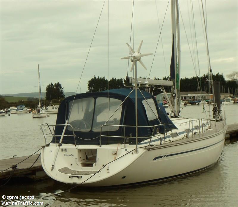 temerity (Sailing vessel) - IMO , MMSI 235007039, Call Sign ZIZQ2 under the flag of United Kingdom (UK)