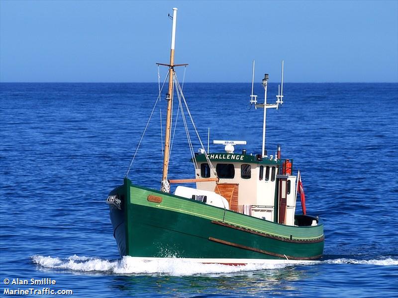 challenge (Pleasure craft) - IMO , MMSI 235007458, Call Sign MZRS5 under the flag of United Kingdom (UK)