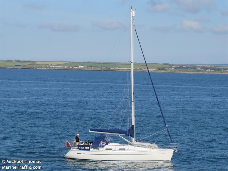 good rum (Sailing vessel) - IMO , MMSI 235007792, Call Sign VQDJ4 under the flag of United Kingdom (UK)