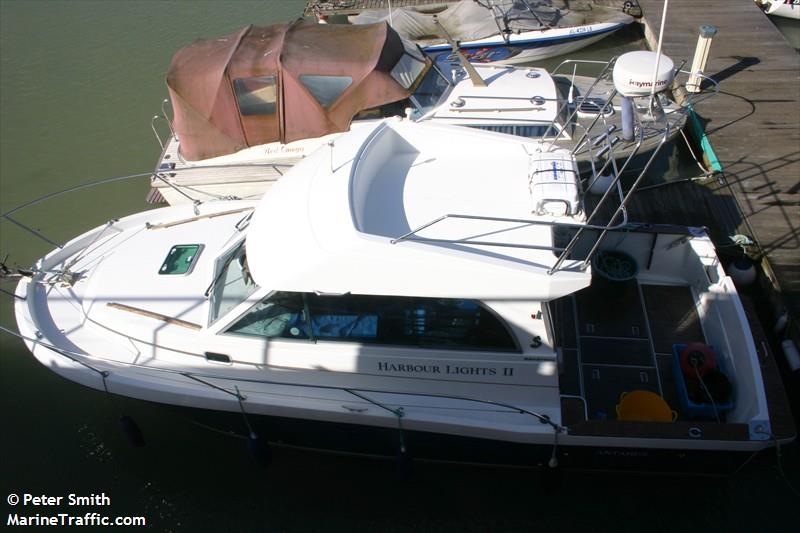harbour lights ii (Pleasure craft) - IMO , MMSI 235014596, Call Sign MDKW7 under the flag of United Kingdom (UK)