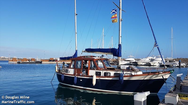 stornella (Sailing vessel) - IMO , MMSI 235025645, Call Sign MHQL8 under the flag of United Kingdom (UK)