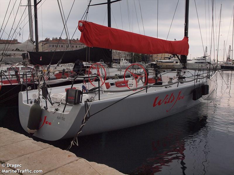 wild joe (Sailing vessel) - IMO , MMSI 238613140, Call Sign 9AA9741 under the flag of Croatia