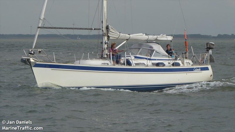 calanche (Sailing vessel) - IMO , MMSI 244020379, Call Sign PC8947 under the flag of Netherlands