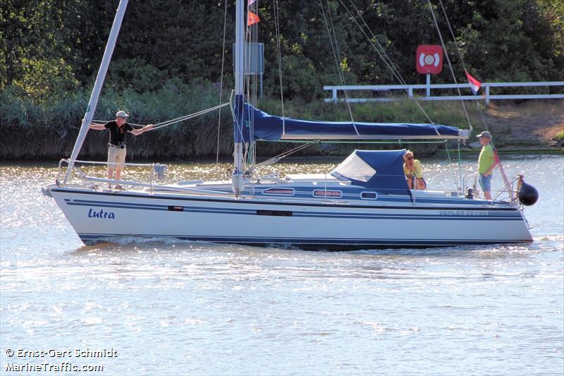 lutra (Sailing vessel) - IMO , MMSI 244020438, Call Sign PC9305 under the flag of Netherlands
