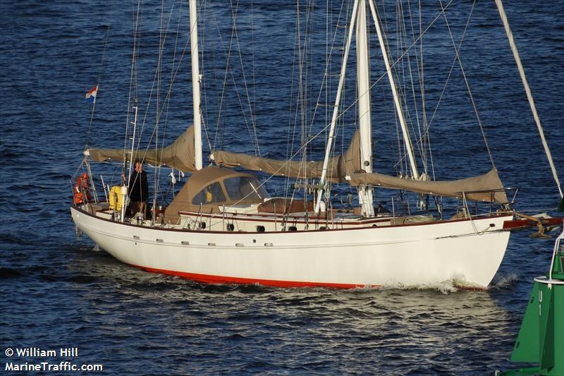 curlew (Sailing vessel) - IMO , MMSI 244029012, Call Sign PG6261 under the flag of Netherlands