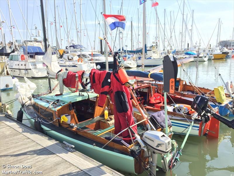 flecha verda (Pleasure craft) - IMO , MMSI 244087181, Call Sign PI5290 under the flag of Netherlands