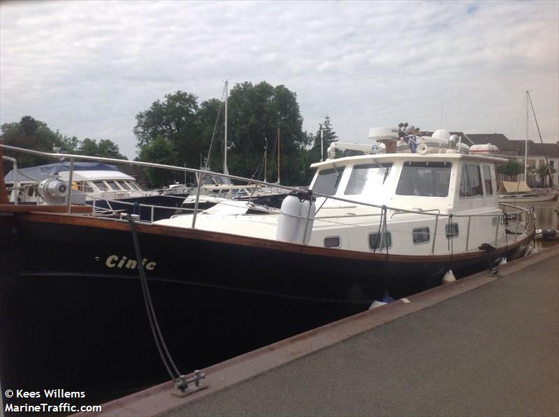 cinic (Pleasure craft) - IMO , MMSI 244150614 under the flag of Netherlands