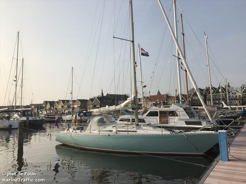 sky (Sailing vessel) - IMO , MMSI 244180707, Call Sign PG6196 under the flag of Netherlands