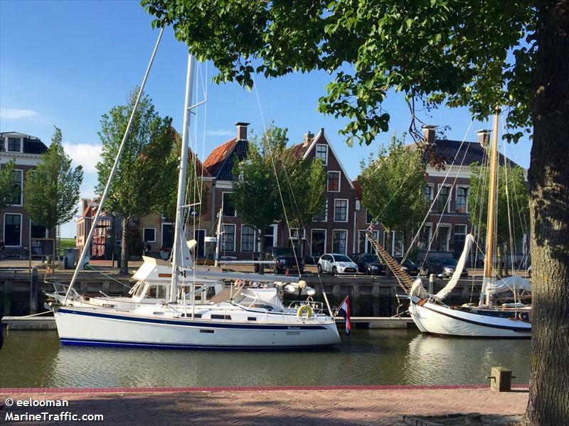 barnes (Sailing vessel) - IMO , MMSI 244650150, Call Sign PB2821 under the flag of Netherlands