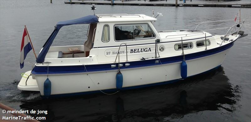 beluga (Pleasure craft) - IMO , MMSI 244690906, Call Sign PB9214 under the flag of Netherlands