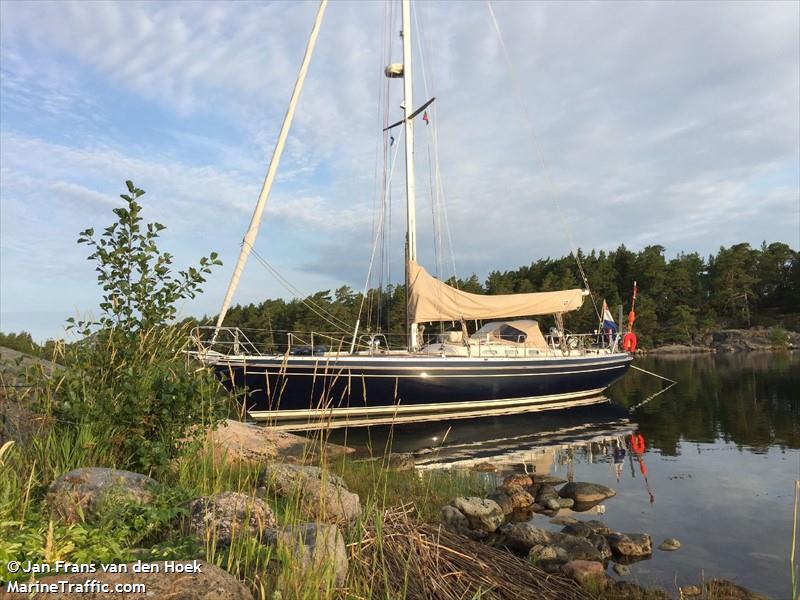 windroos (Sailing vessel) - IMO , MMSI 244870779, Call Sign PG3680 under the flag of Netherlands