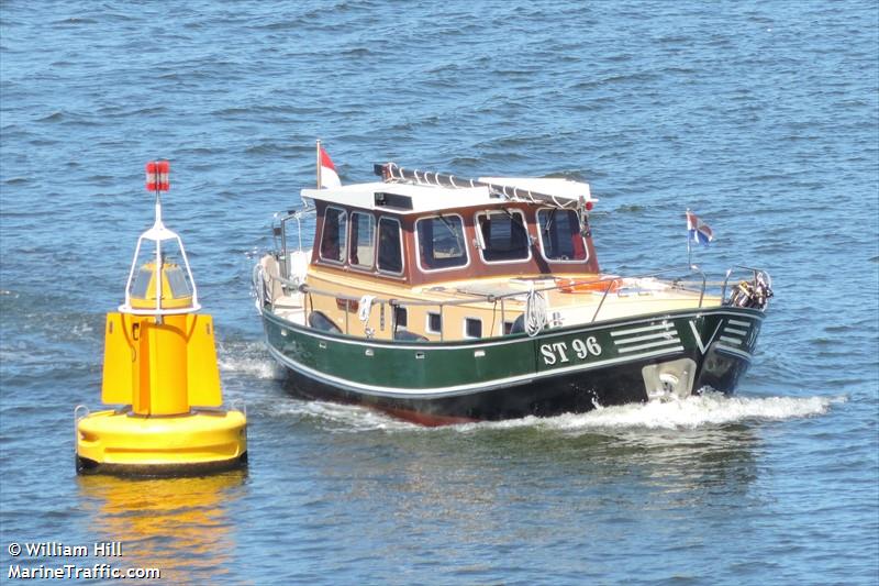 claudia q vi (Pleasure craft) - IMO , MMSI 244890837, Call Sign PB3185 under the flag of Netherlands