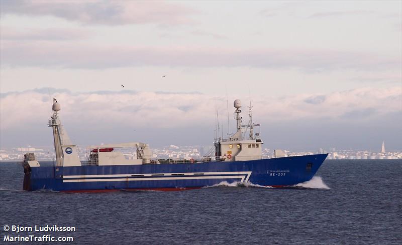 otto n thorlaksson (Fishing Vessel) - IMO 7811214, MMSI 251151000, Call Sign TFAI under the flag of Iceland