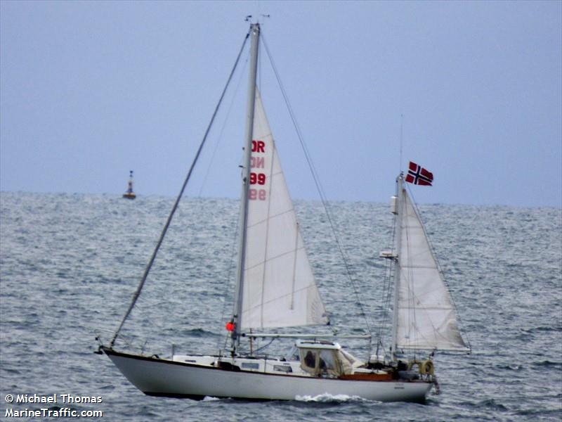 salacia (Sailing vessel) - IMO , MMSI 257605650, Call Sign LM6973 under the flag of Norway