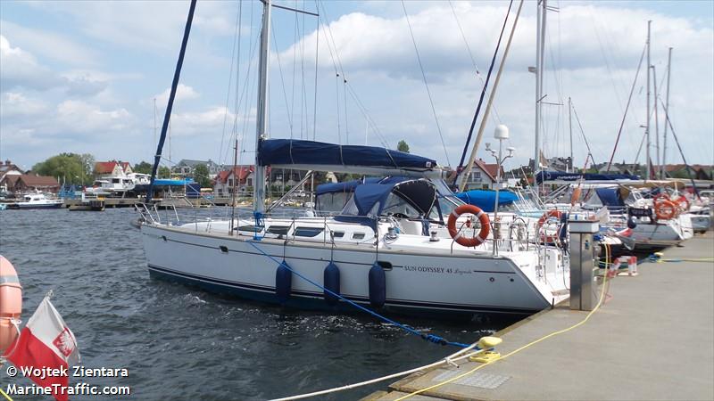 dana 44 (Sailing vessel) - IMO , MMSI 261331000, Call Sign SNSY under the flag of Poland