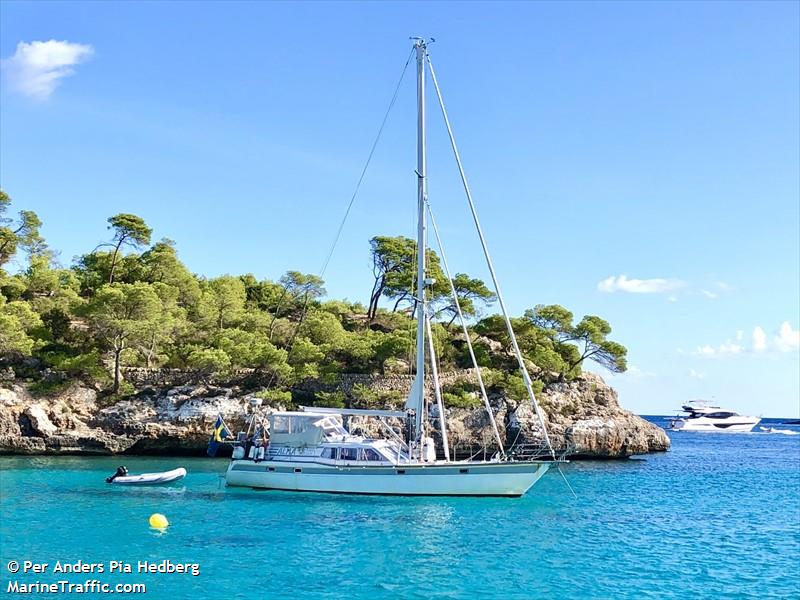 alma af graddo (Pleasure craft) - IMO , MMSI 265501490, Call Sign SHOC under the flag of Sweden