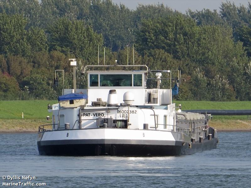 pat-vero (Cargo ship) - IMO , MMSI 205327590, Call Sign OT3275 under the flag of Belgium