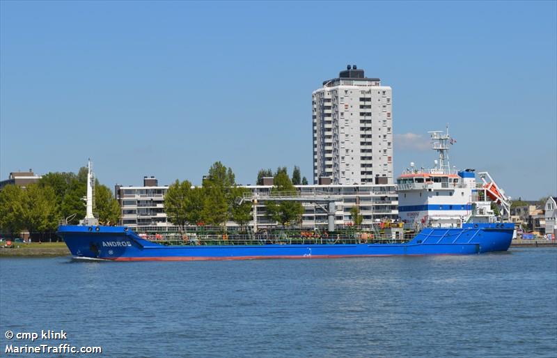 andros (Oil Products Tanker) - IMO 9371347, MMSI 209918000, Call Sign 5BLW5 under the flag of Cyprus