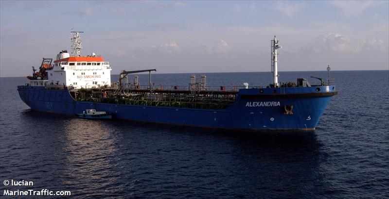 alexandria (Oil Products Tanker) - IMO 9448889, MMSI 210412000, Call Sign 5BLB2 under the flag of Cyprus