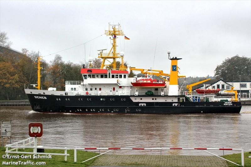 deneb (Research Vessel) - IMO 9079470, MMSI 211222290, Call Sign DBBA under the flag of Germany