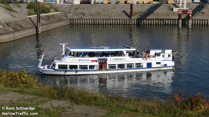 rheinfels (Passenger ship) - IMO , MMSI 211514780, Call Sign DC 4972 under the flag of Germany