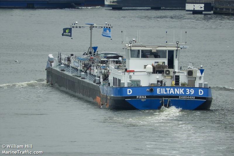 eiltank 39 (Tanker) - IMO , MMSI 211515740, Call Sign DC 2786 under the flag of Germany