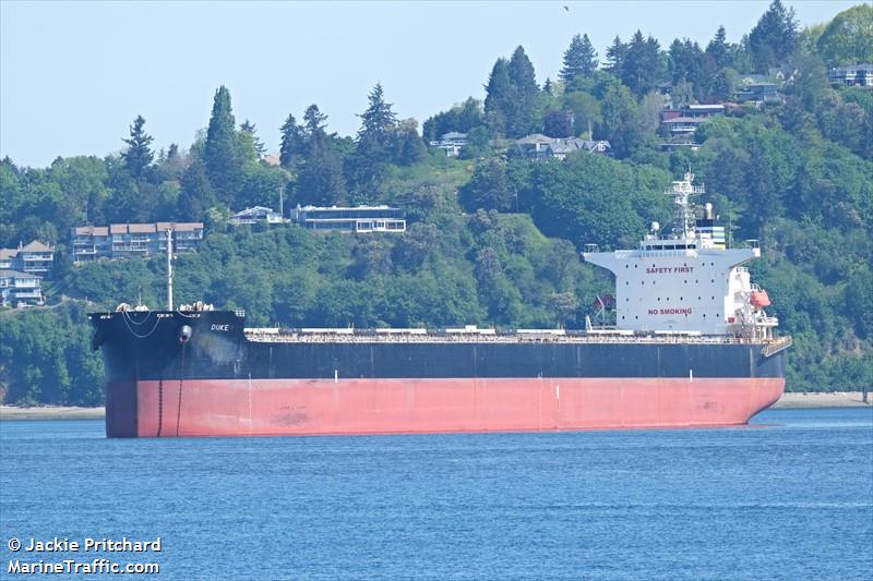 duke (Bulk Carrier) - IMO 9399090, MMSI 215794000, Call Sign 9HA5286 under the flag of Malta