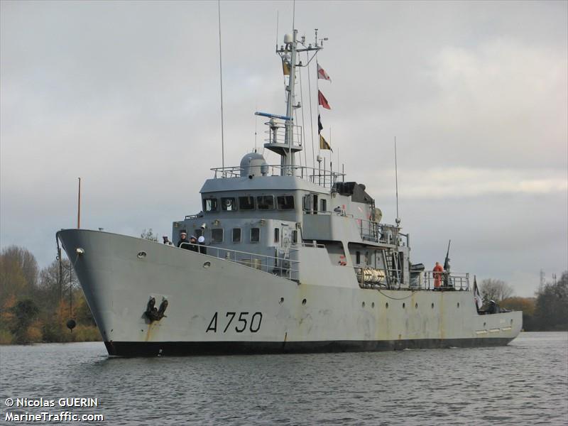 french warship jgr (Unknown) - IMO , MMSI 227801500, Call Sign FBJG under the flag of France
