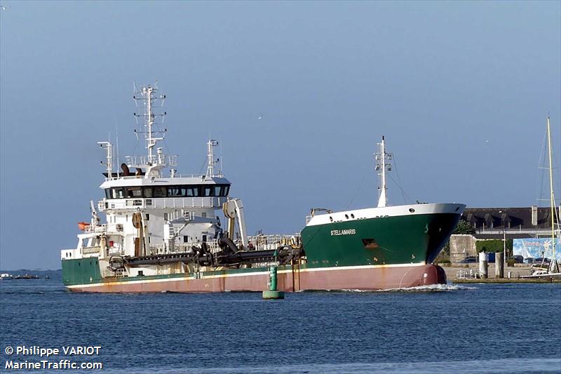 stellamaris (Hopper Dredger) - IMO 9614751, MMSI 228032800, Call Sign FIFV under the flag of France