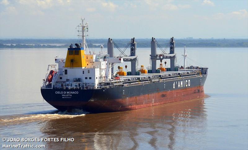 cielo di monaco (Bulk Carrier) - IMO 9638147, MMSI 229666000, Call Sign 9HA3501 under the flag of Malta