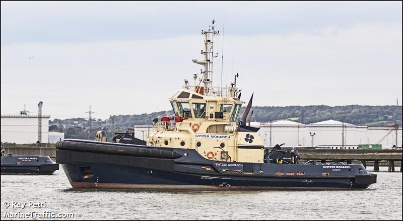 svitzer monarch (Tug) - IMO 9756470, MMSI 232007487, Call Sign MAW07 under the flag of United Kingdom (UK)