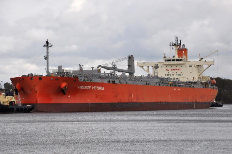 orange victoria (Chemical/Oil Products Tanker) - IMO 9803364, MMSI 232019873, Call Sign MEMO8 under the flag of United Kingdom (UK)