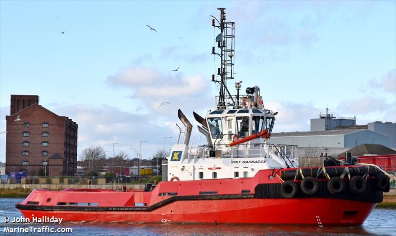 vb barbados (Tug) - IMO 9370173, MMSI 235055303, Call Sign MSDU 8 under the flag of United Kingdom (UK)