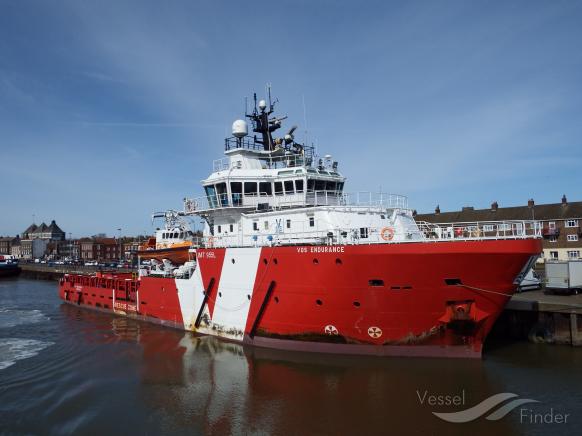 vos endurance (Offshore Tug/Supply Ship) - IMO 9488152, MMSI 235082004, Call Sign 2DTU6 under the flag of United Kingdom (UK)