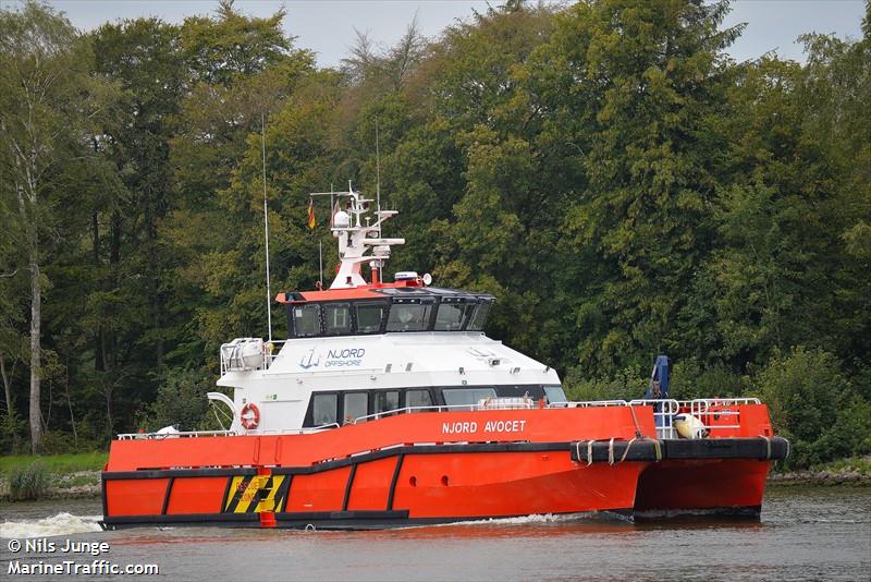 njord avocet (HSC) - IMO , MMSI 235095773, Call Sign 2HGH2 under the flag of United Kingdom (UK)
