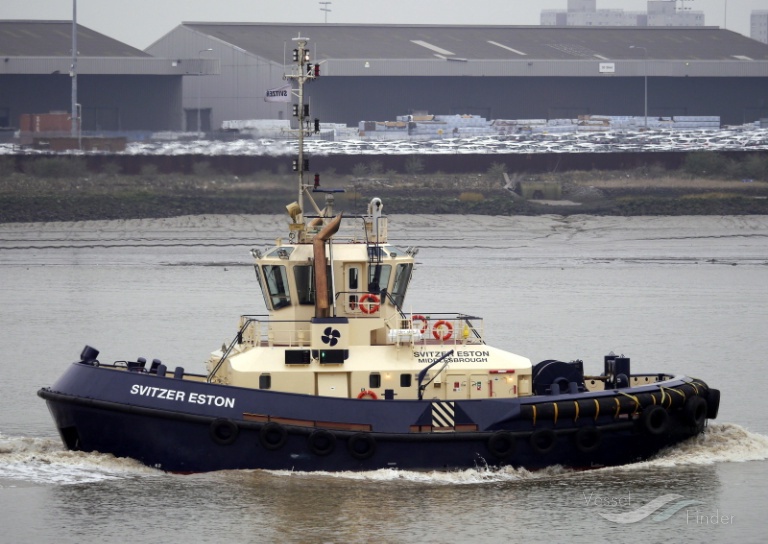 svitzer eston (Tug) - IMO 9701968, MMSI 235108267, Call Sign 2IBE8 under the flag of United Kingdom (UK)