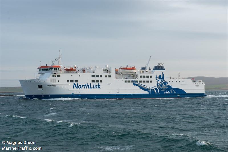hamnavoe (Passenger/Ro-Ro Cargo Ship) - IMO 9246061, MMSI 235449000, Call Sign VSTY7 under the flag of United Kingdom (UK)