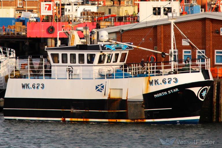 north star (Fishing vessel) - IMO , MMSI 235826000, Call Sign MWZQ2 under the flag of United Kingdom (UK)