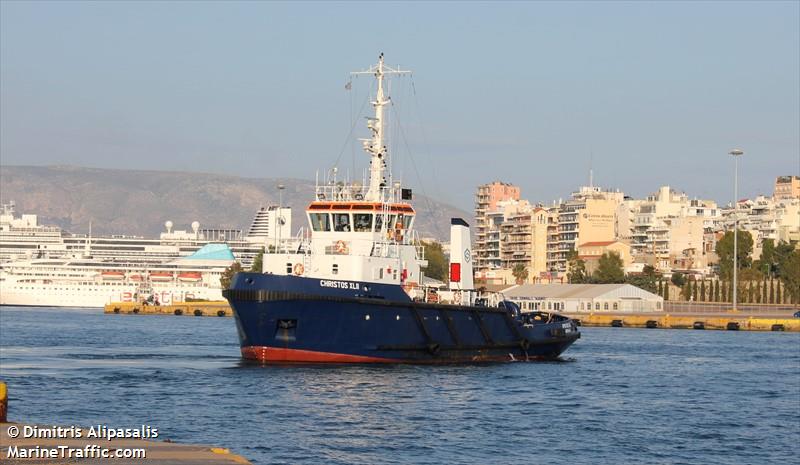 christos xlii (Tug) - IMO 8127921, MMSI 241621000, Call Sign SVA8561 under the flag of Greece