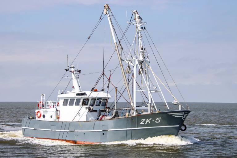 zk5 klaas sr (Fishing vessel) - IMO , MMSI 244131000, Call Sign PCDK under the flag of Netherlands