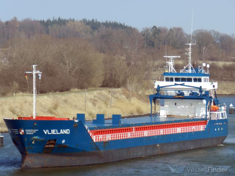vlieland (General Cargo Ship) - IMO 9313814, MMSI 244376000, Call Sign PBFD under the flag of Netherlands