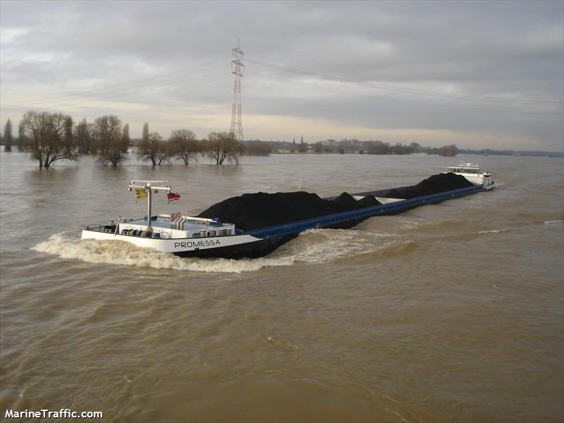 promessa (Cargo ship) - IMO , MMSI 244650760, Call Sign PB4198 under the flag of Netherlands