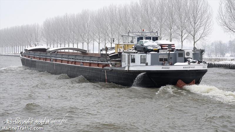 renske (Cargo ship) - IMO , MMSI 244660802, Call Sign PF8338 under the flag of Netherlands