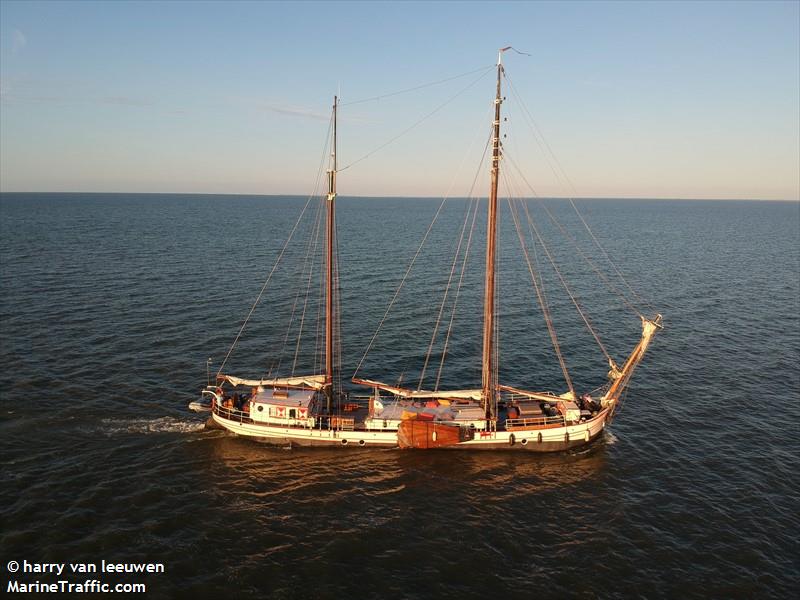 vriendschap (Sailing vessel) - IMO , MMSI 244660833, Call Sign PH3173 under the flag of Netherlands