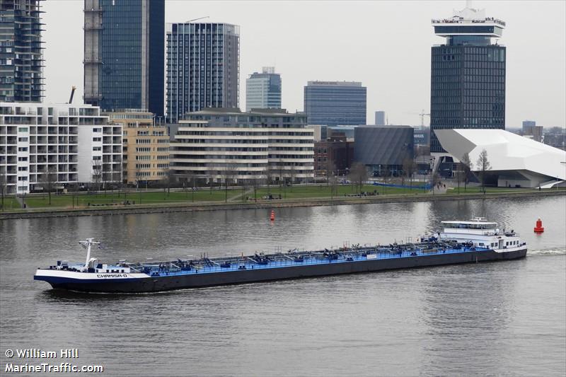 chamisa-d (Tanker) - IMO , MMSI 244730603, Call Sign PH9748 under the flag of Netherlands